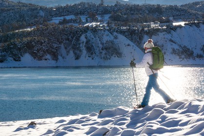 Lac de Serre-Ponçon, vallée de l'Ubaye
