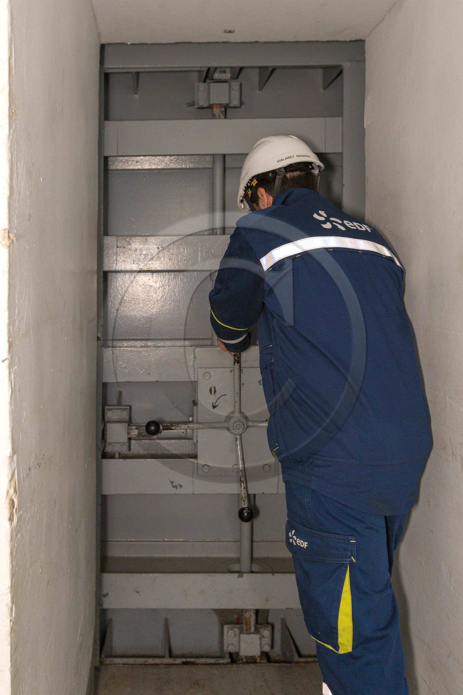 Barrage de Serre-Ponçon, usine hydroélectrique EDF