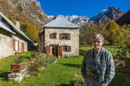 Vallée du Béranger village de Valjouffrey, hameau de Valsenestre, Georges Buffet, géologue