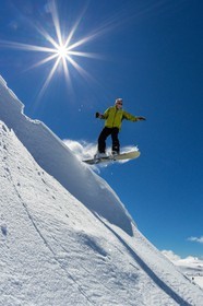 Les Orres, surf des neige