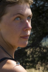 Alpage du Gau, Camille Magrit, bergère stagiaire