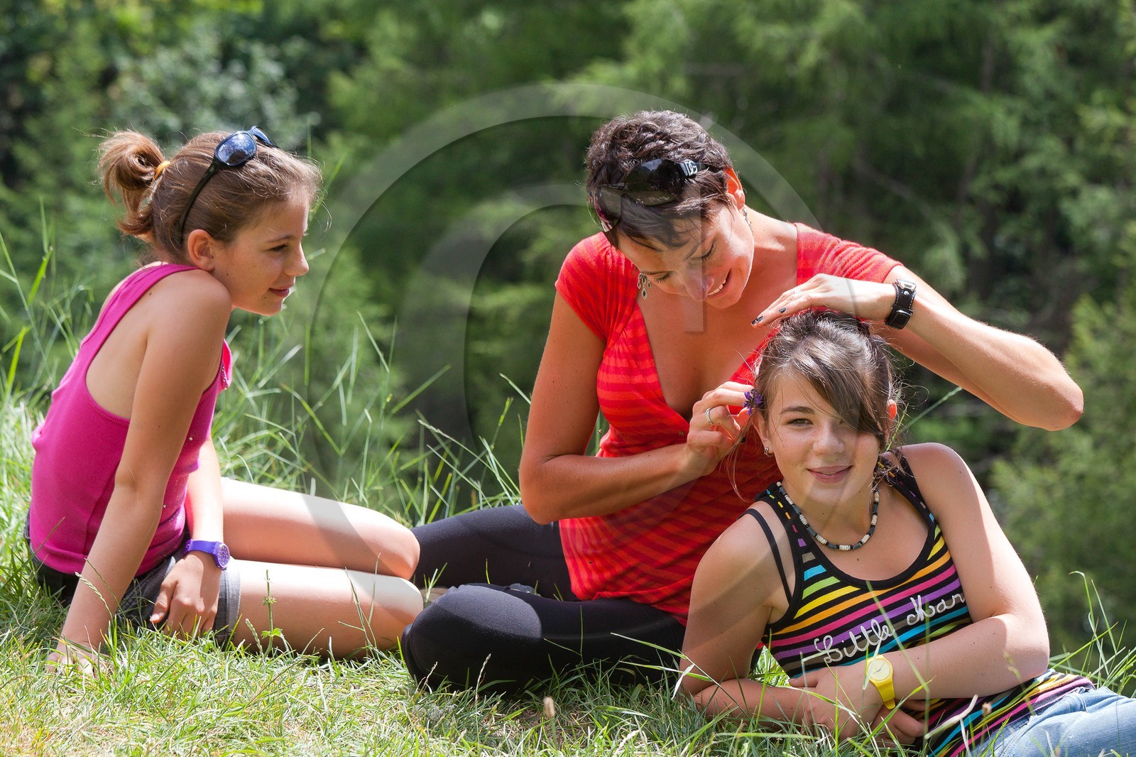 Randonnée famille montagne