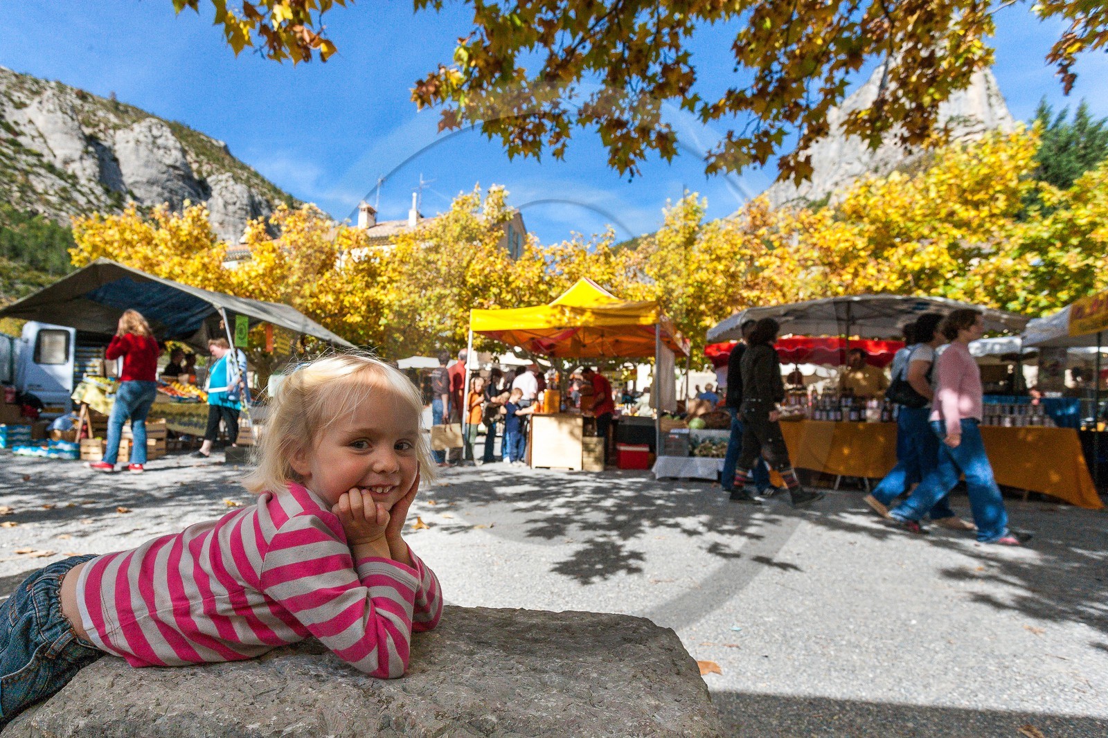 Village d'Orpierre, Marché des saveurs