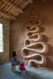 Refuge d'Art Vieil Esclangon d'Andy Goldsworthy
