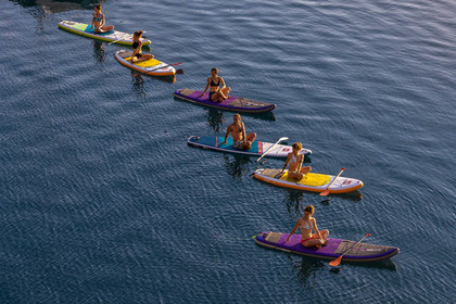 Yoga sur paddle, Serre-Ponçon Aloha
