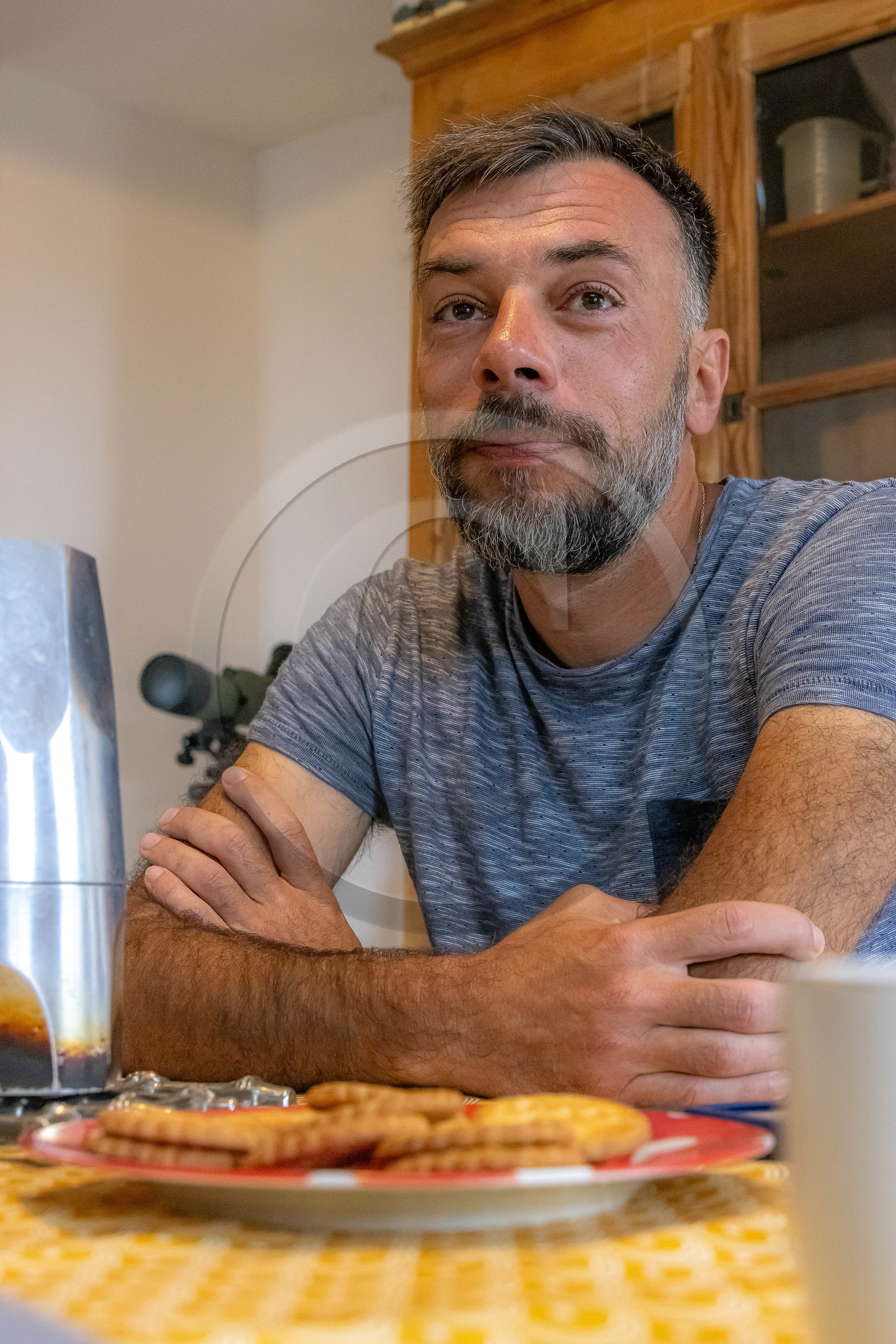 Claret, Cyril Cayre, accompagnateur en moyenne montagne