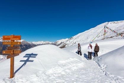 Station de ski Sauze Super-Sauze, Restaurant du Dôme, restaurant d'altitude, Village d'igloos inuksuk