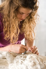 Miona Jaksic, Restauratrice sculture ancienne
