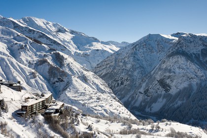 Station de ski d'Orcières 1850, village Club du Soleil