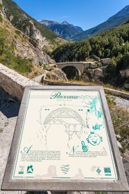Briançon, cité Vauban, le Pont d'Asfeld