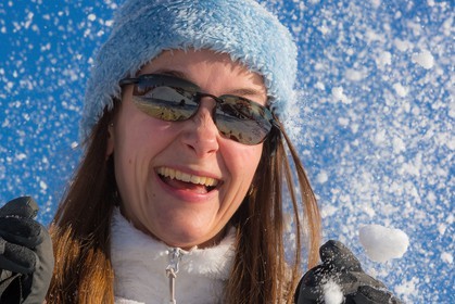 vallée de l'Ubaye, randonnée en raquettes à neige