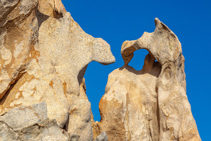 Taffoni, rochers de granit à Campomoro