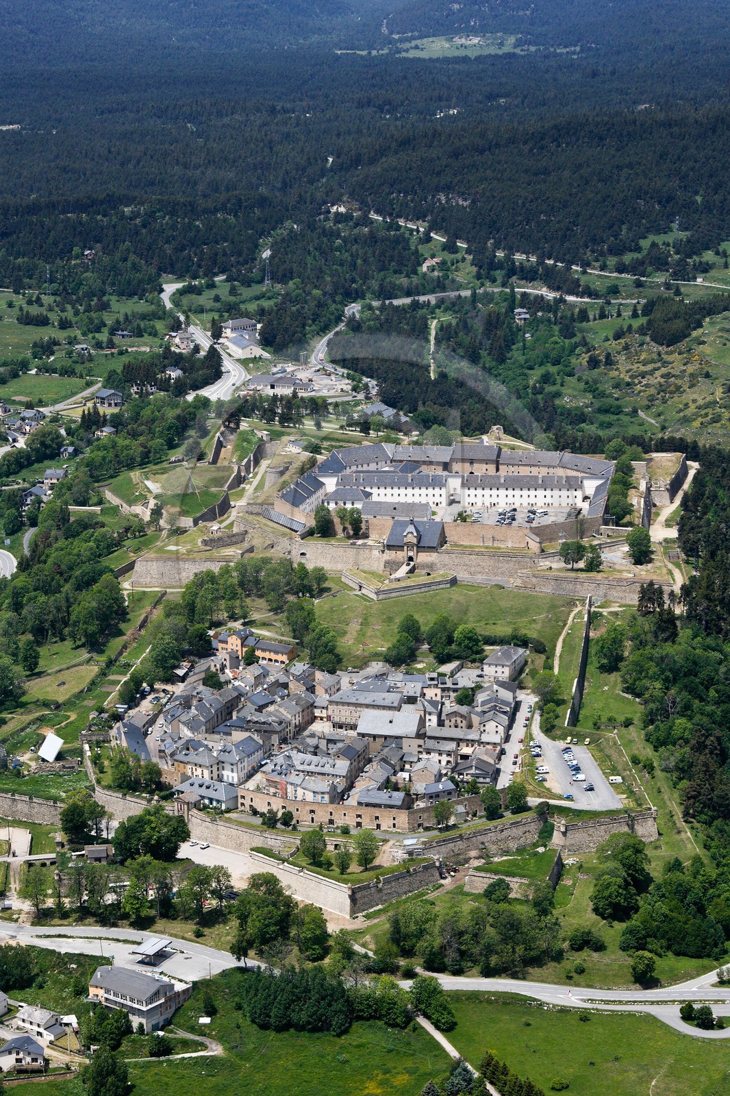Mont-Louis,  Mont-Louis, Fortifications Vauban inscrites au patrimoine mondial de l'humanité