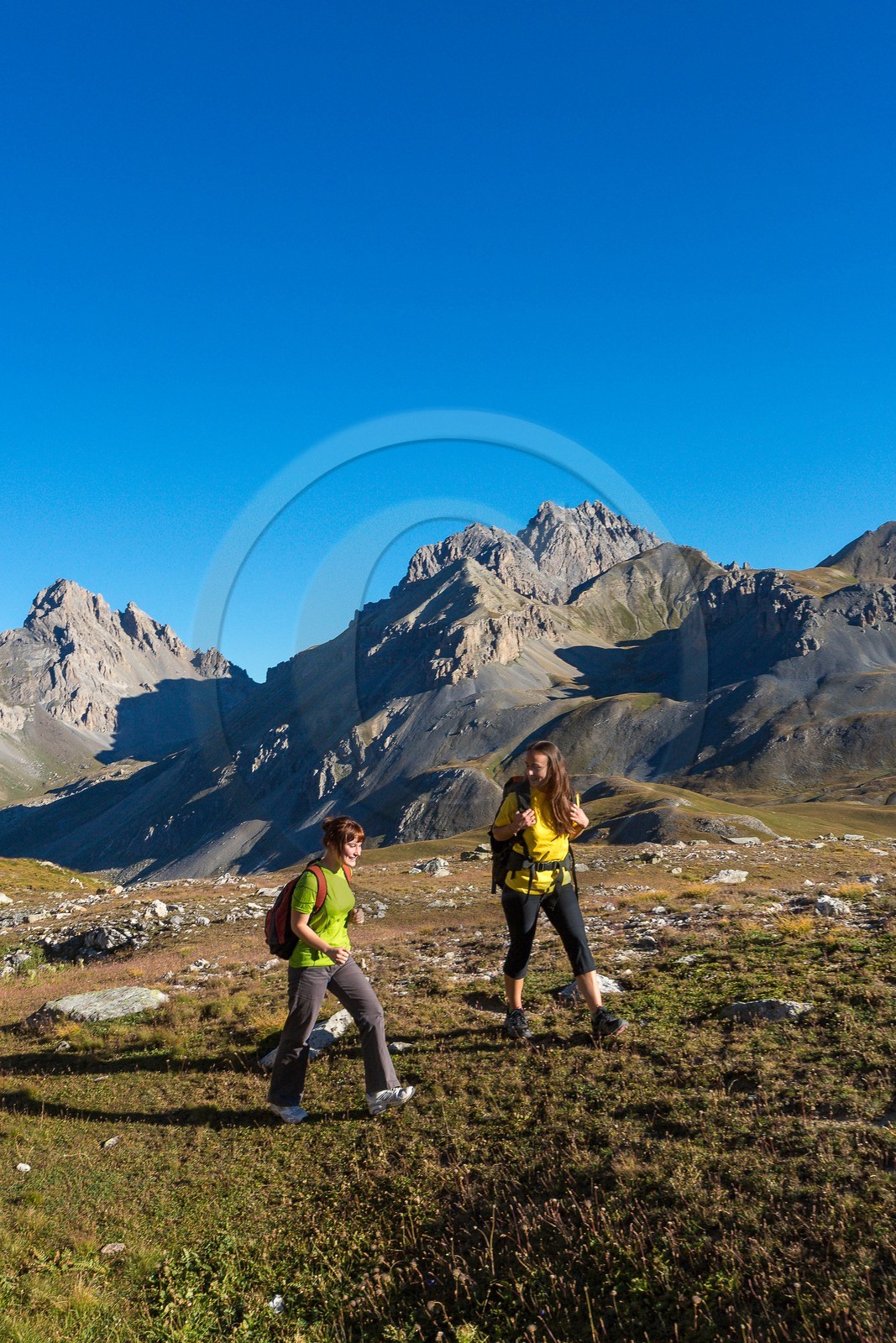 Col de la Gypière de l'Orenaye (2482m), La Meyna (3067m) et la Tête de Sautron (3165m)