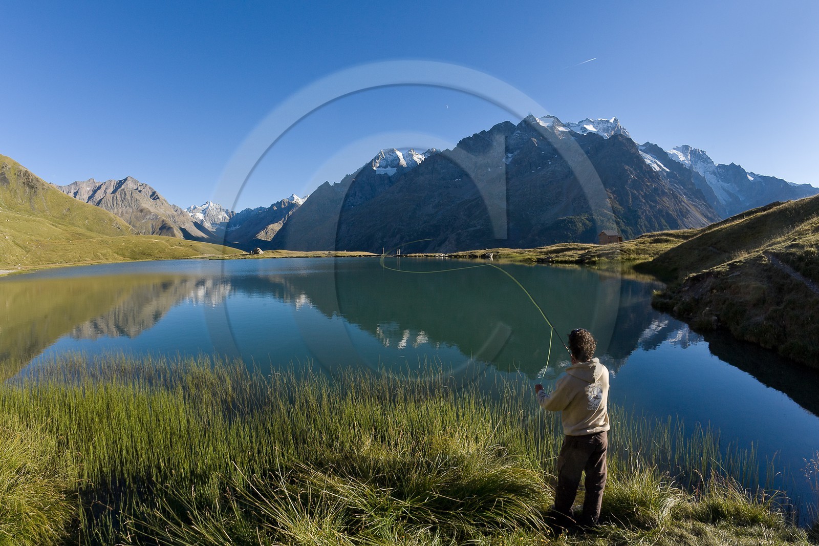 Pêche à la mouche au Lac du Pontet et la Meije
