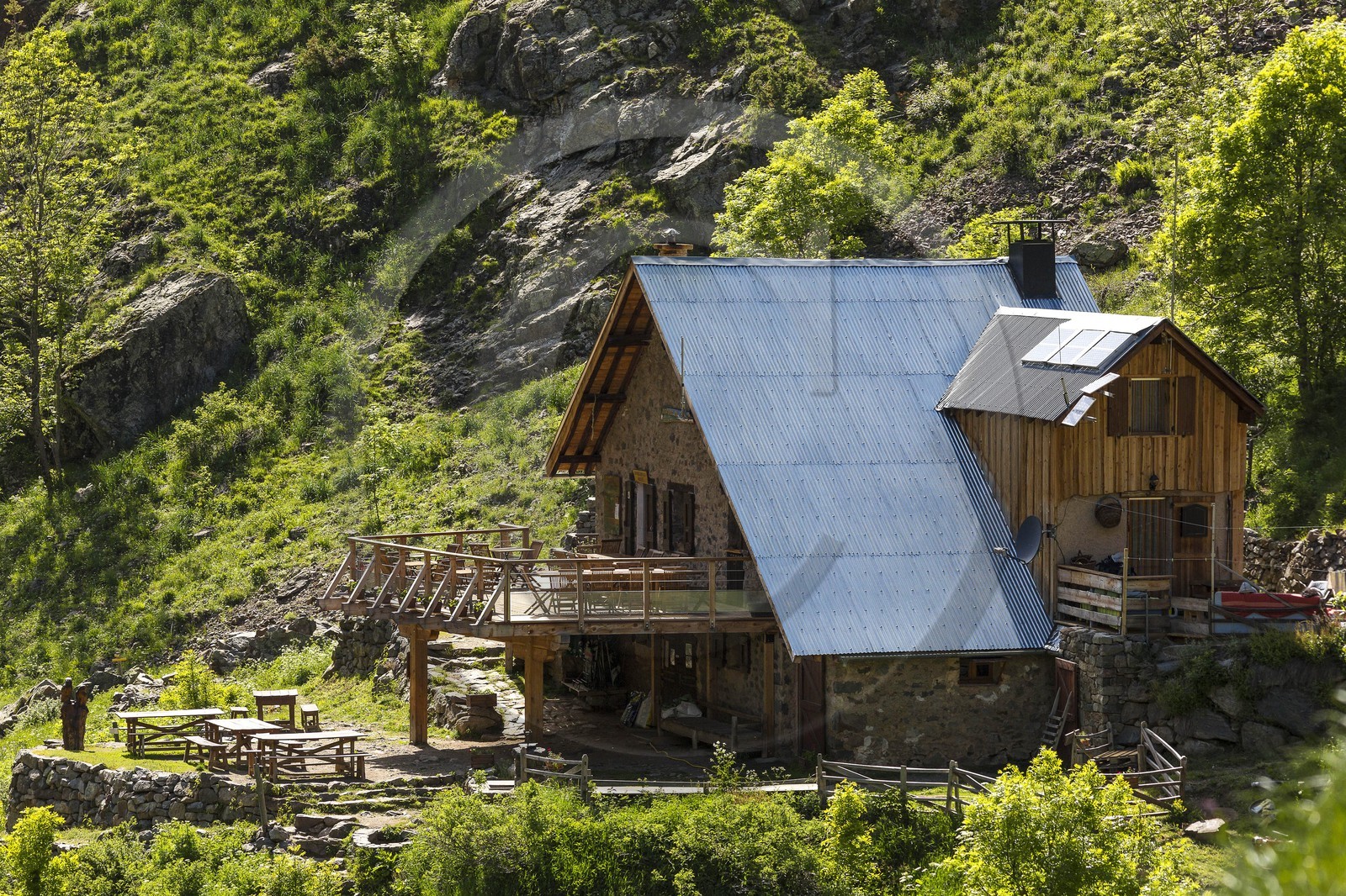 Vallée de Champoléon, refuge du Tourond