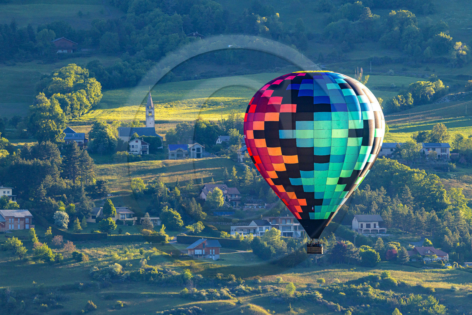 Vol en montgolfière