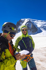 Géomorphologie à l'Aiguille du Midi