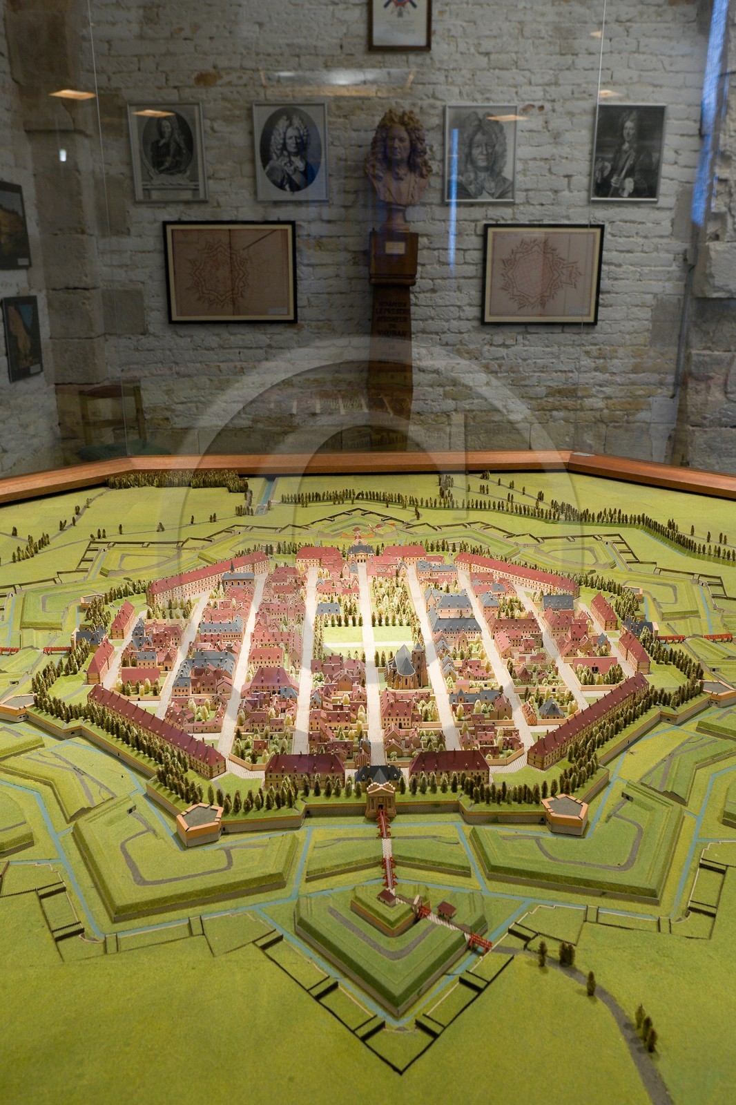 Neuf-Brisach, Fortifications Vauban inscrites au patrimoine mond