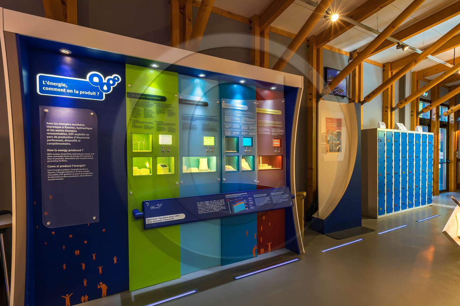 Barrage de Serre-Ponçon, usine hydroélectrique EDF