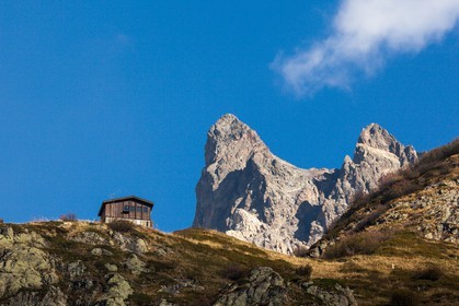 Vallée du Valgaudemar, Refuge de Chabournéou (2020m)