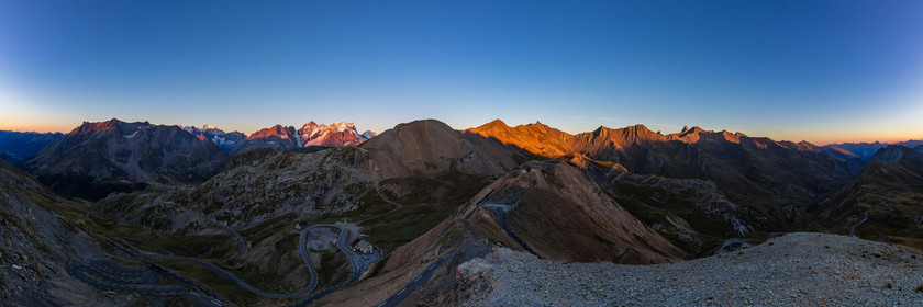 Col du Galibier, Col du Tour de France, altitude de 2 556 m.