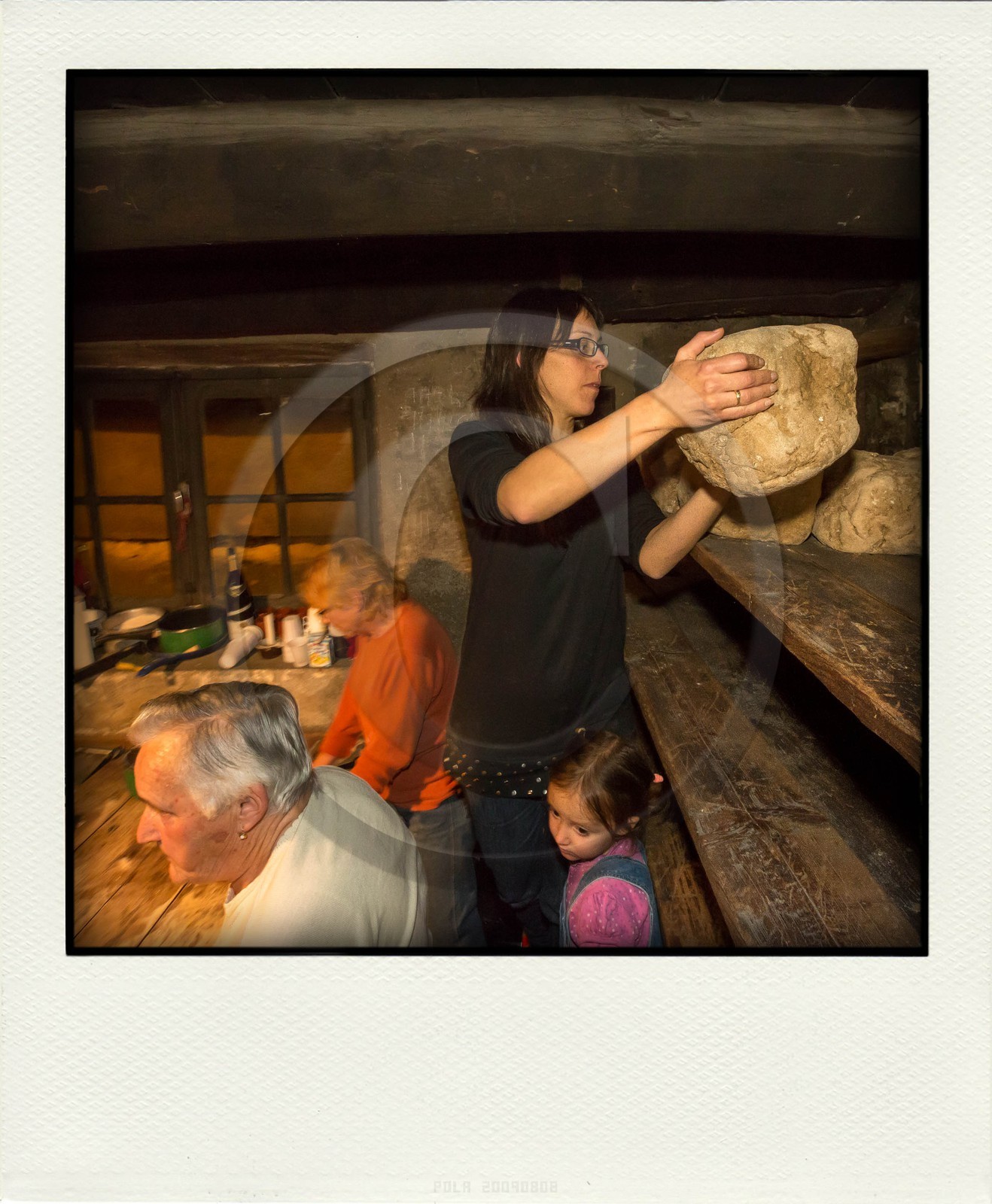 Village de Villar-d'Arène, fête du pain bouilli ou pain noir, Caroline Rousset
