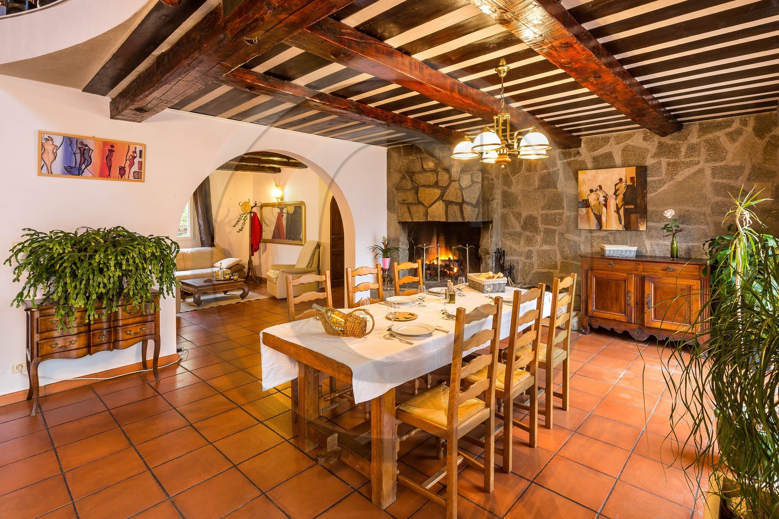 Vallée du Champsaur, Chambre et table d'hôtes La Bonne Terre