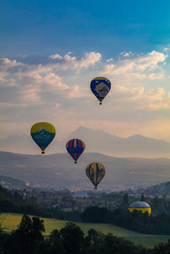 Gap, vol en montgolfière