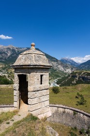Mont-Dauphin, fortifications Vauban, échauguette