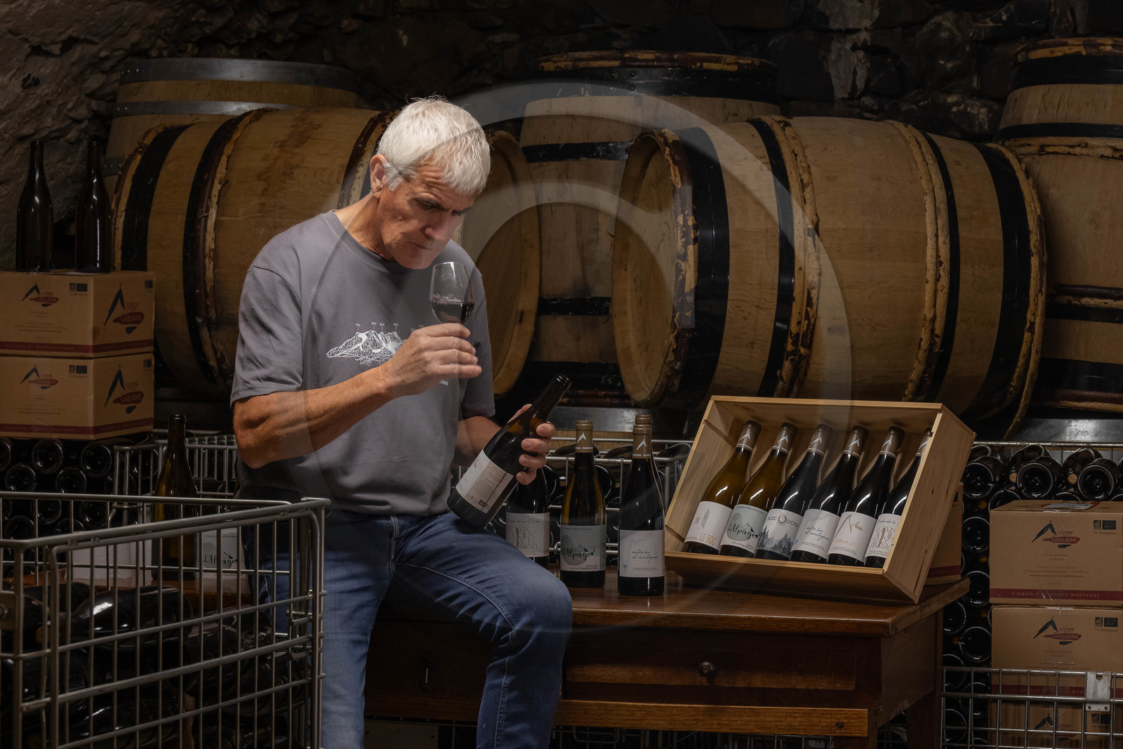 Domaine du Mont Guillaume, Emmanuel Berteloot vigneron