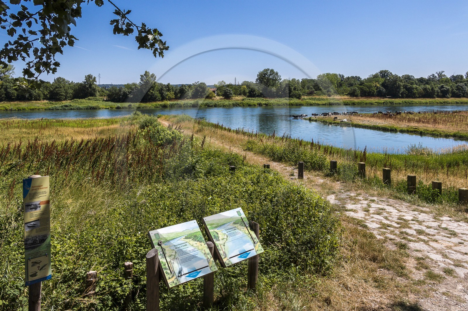 ENS de l'Isère, , le méandre des Oves