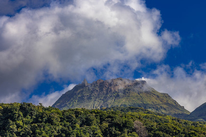 La Soufrière, volcan actif de la Guadeloupe