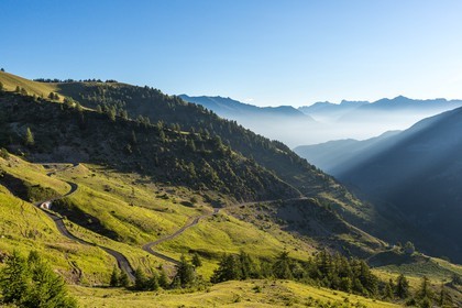 Vallée de l'Ubaye, col d'Allos