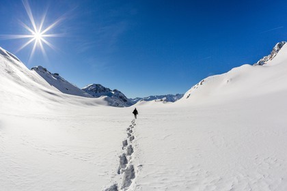 Serre-Chevalier, Snow drawings, une œuvre de l'artiste Sonja Hinrichsen