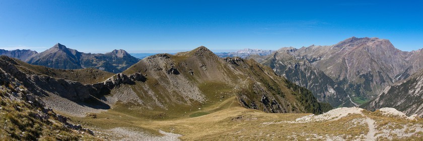 Orcières 1850, depuis le Roc d'Alibrande