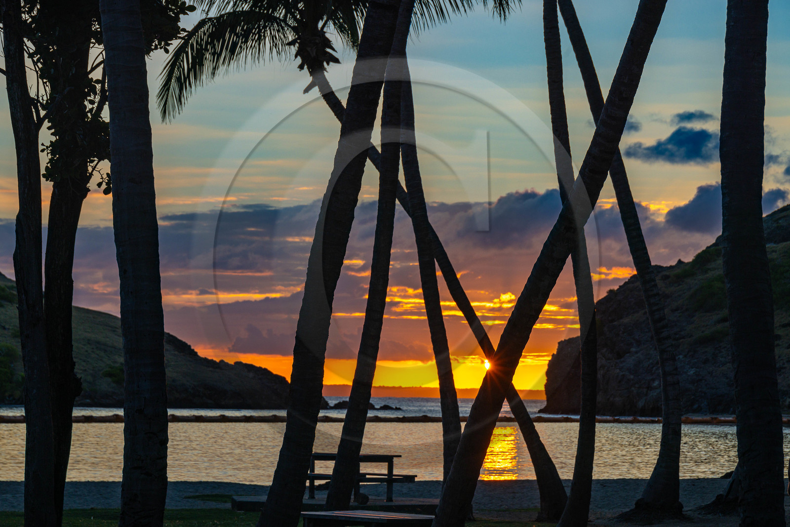 Iles des Saintes, Baie et plage de Pompierre