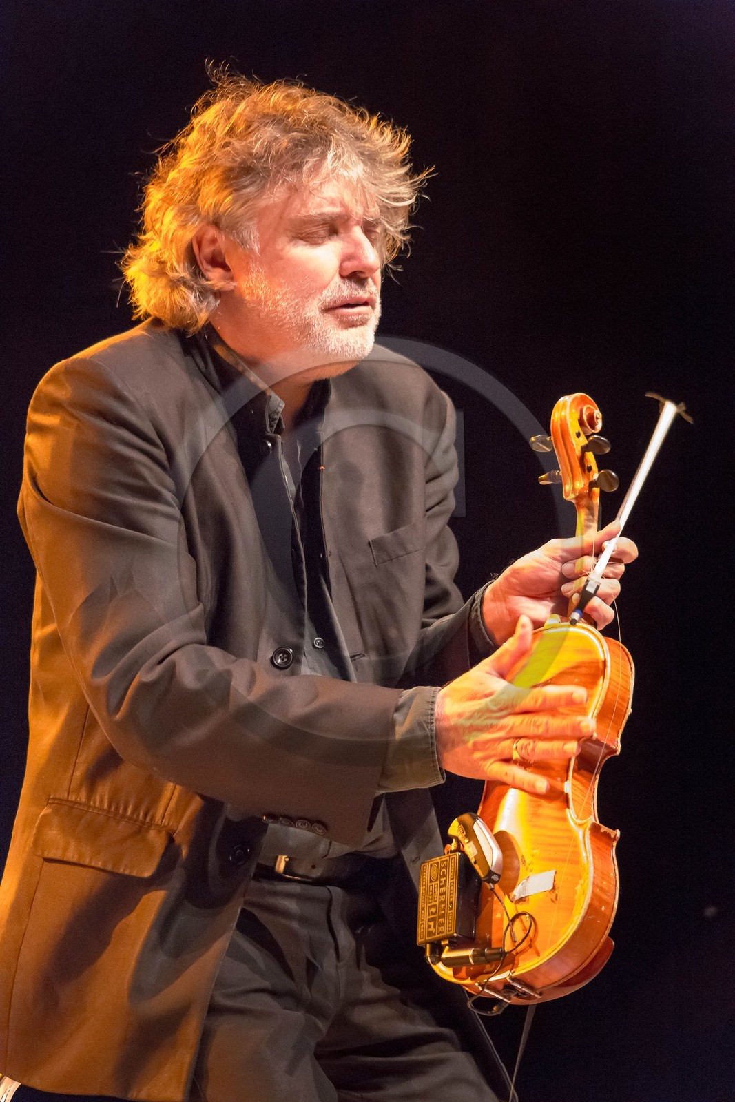 Concert de Didier Lockwood sur la scène du Festival 2012 Trad'in Live à Embrun