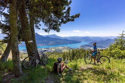 Réallon, vtt à Plate Longue