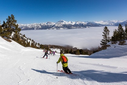 vallée du Champsaur, station de ski de Laye-en-Champsaur