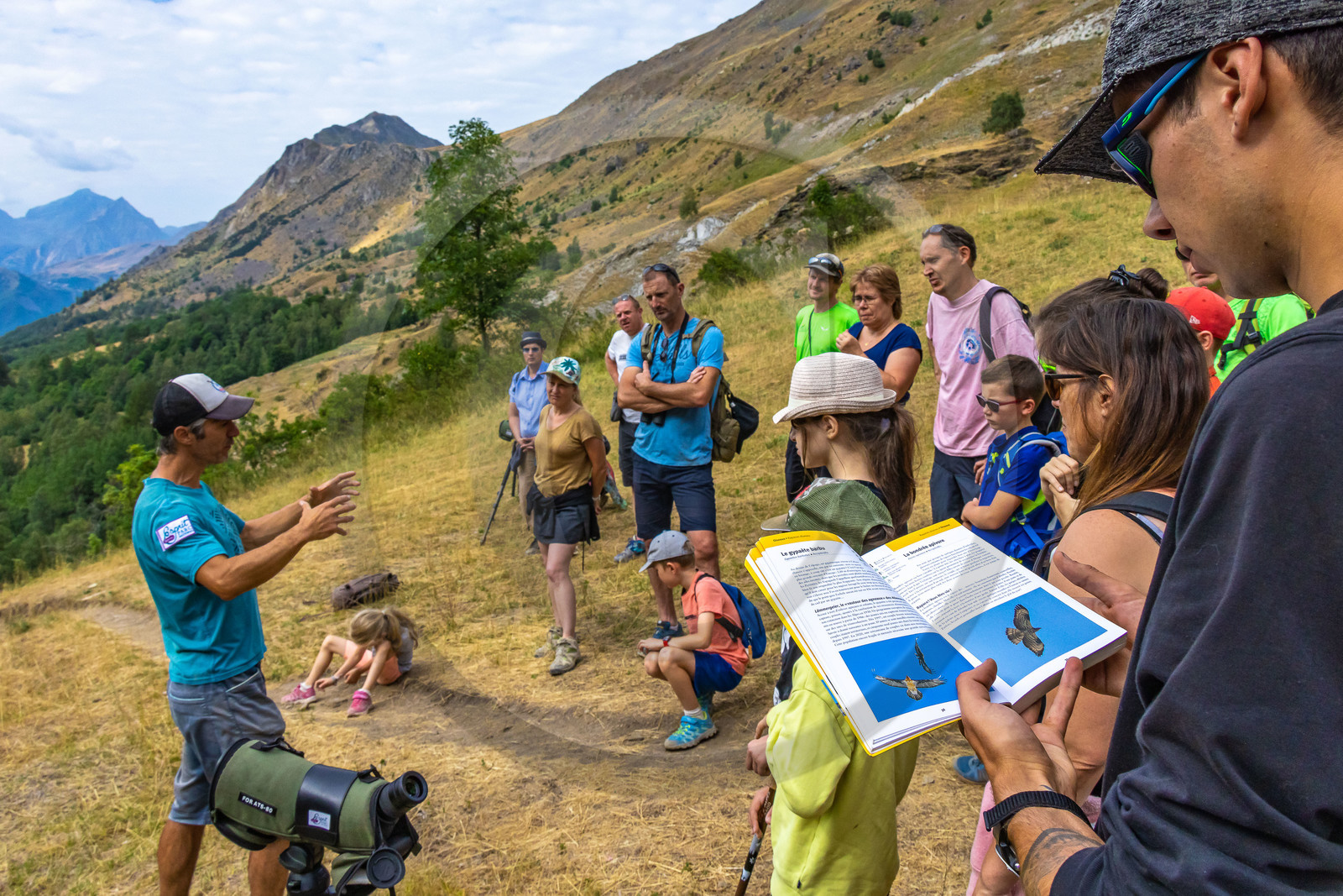 Fabrice Morin, accompagnateur en moyenne montagne