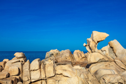 Taffoni, rochers de granit à Campomoro
