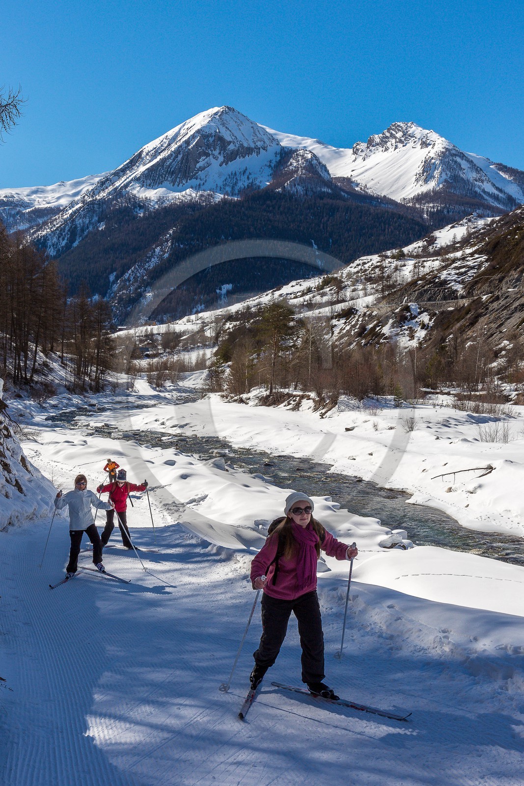 Saint-Paul-sur-Ubaye, Ski nordique, ski de fond