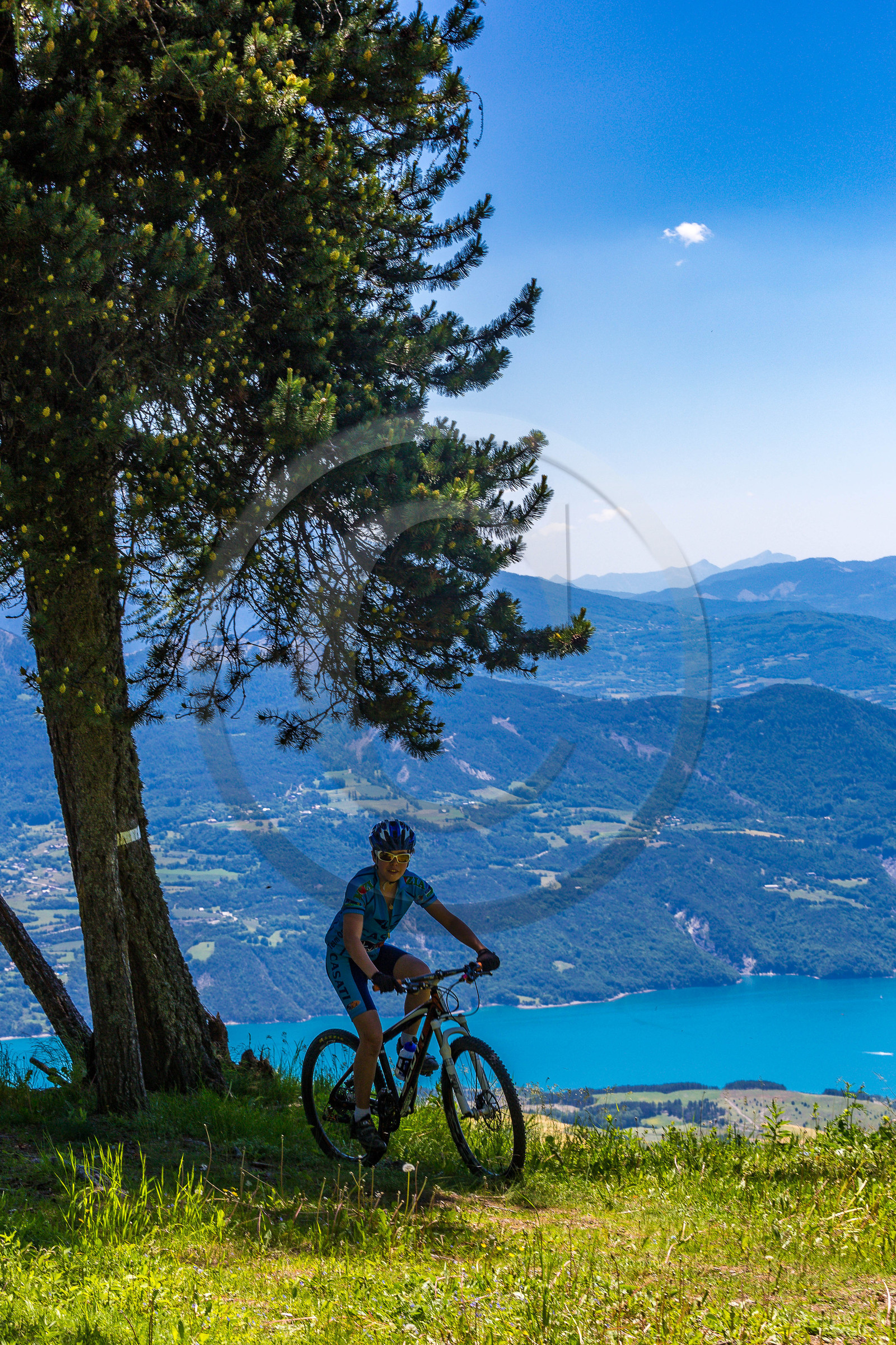 Réallon, vtt à Plate Longue