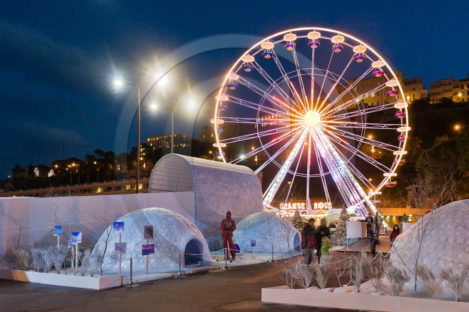 Monaco, exposition de Bertrand Bodin Délices de gel