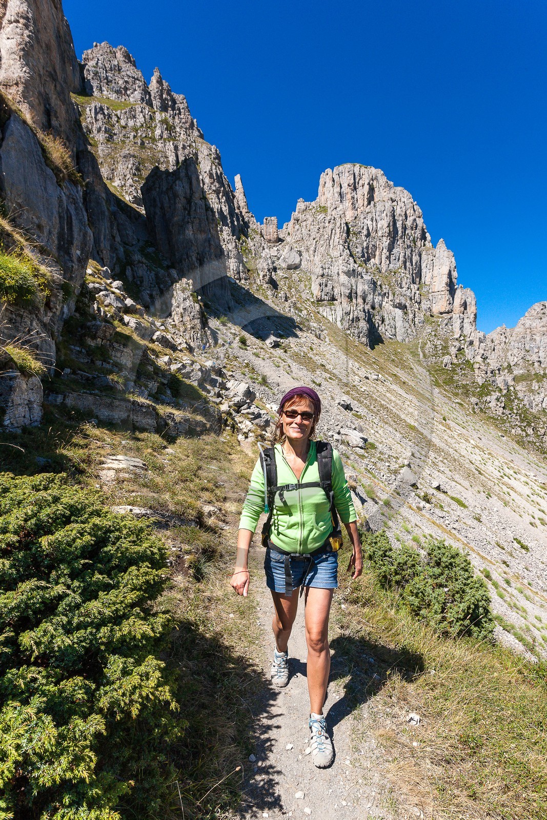 Pays de Serre-Ponçon, Réallon, randonnée vers les Aiguilles de Chabrières