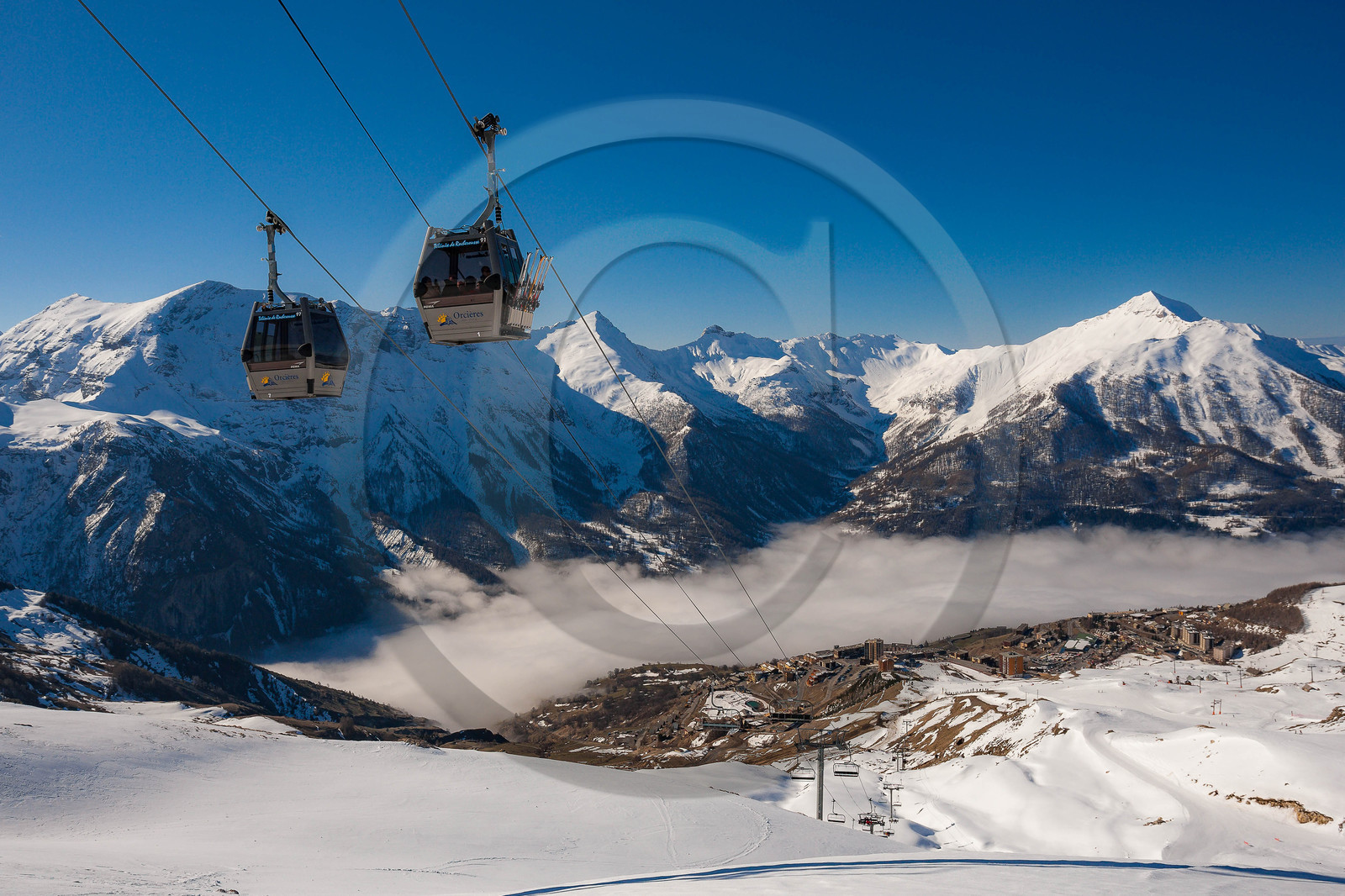 Station de ski d'Orcières 1850