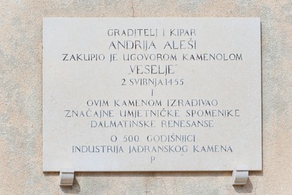 Croatia, Island of Brac, pucisca, Career Jadrankamen, the stone of Brac was used for the construction of the White House in the USA