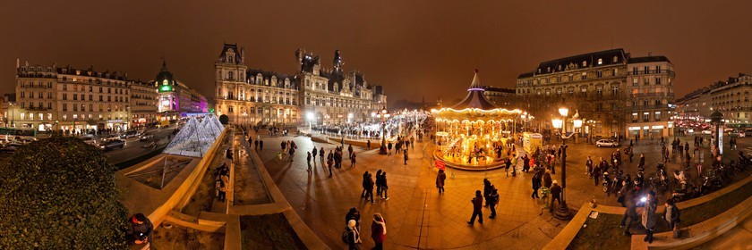 Paris sur glace, parvis de l'Hôtel-de-Ville, saison 2011-2012