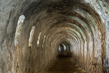 Briançon, galerie à feux de revers du Fort des Têtes